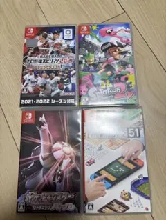 Nintendo Switch ソフト 4本セット