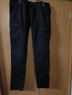 ナノユニバース　ブラック カーゴパンツ サイズ36