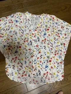 グローバルワーク　花柄シャツ　M