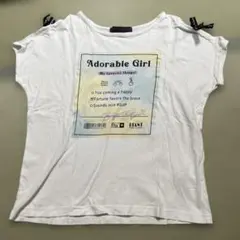 キッズ 肩あきトップス