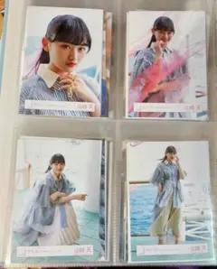 櫻坂46　生写真　山﨑天　「車間距離」MVロケーション衣装 　コンプ