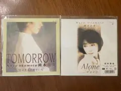 岡本真夜　７インチ　2枚セット　「 TOMORROW 」「Alone 」