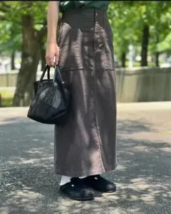 THE NORTH FACE - ☆ザノースフェイス☆コーデュロイロング巻きスカートWMパープルレーブル THE NORTH FACE PURPLE LABEL - 65/35 Field Tiered Skirt