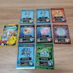 ポケットモンスター　ゲットカード　明治　 8枚セット