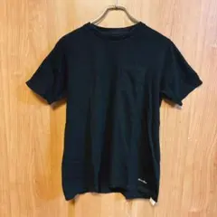 【スティーブンアラン】steven alan　半袖Tシャツ　コットン　黒　L