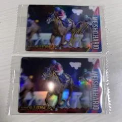 サラブレッドホースコレクション ウエハース メイショウハリオ