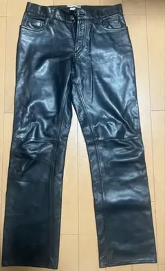 【レア・極上】OLD GAP リアルレザーパンツ 90s~00s カニエウエスト