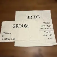 ウェディング 受付タペストリー BRIDE GROOM