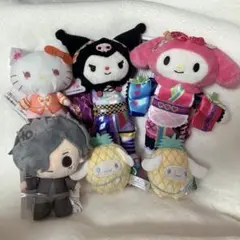 サンリオキャラクターズ マスコット　６点まとめ売り