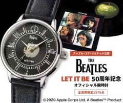 期間限定でお安くします。ビートルズのLET  IT  BE パネル時計 THE BEATLES（ザ・ビートルズ）最後のアルバム 『LET IT BE