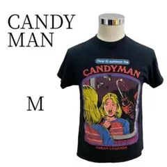 CANDY MAN キャンディーマン 黒 Tシャツ・カットソー M