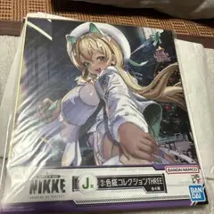勝利の女神：NIKKE 一番くじ　クリスマス　ルピー　　色紙 J賞
