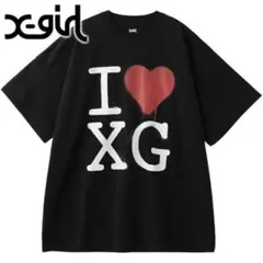 x-girl I ❤️ XG オーバーサイズTシャツ