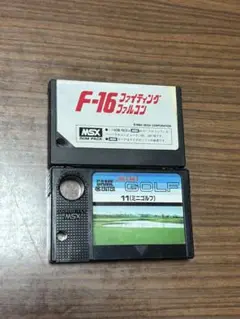 MSX ソフト　セット　F-16 GOLF
