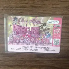 プリキュア20周年　1日乗車券　使用済み