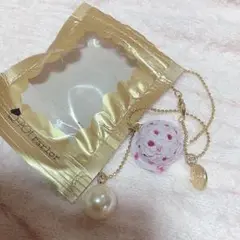 新品 Q-pot アイスクリーム ネックレス ラズベリー 紫 フェイクスイーツ