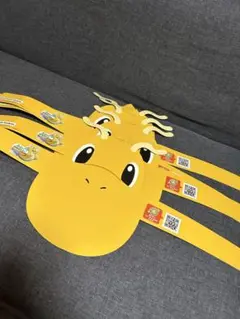 ポケモン　カイリュー　サンバイザー　2枚　ふくい応援ポケモン