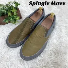 【美品】Spingle Move スピングル ムーブ スリッポン 迷彩 LL