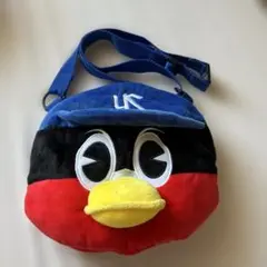 つば九郎 ふぇいすぽしぇっと ポシェット ポーチ もこもこ フェイスポシェット