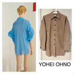 YOHEI OHNO ヨウヘイオオノ シャツ ワイヤー入 2019