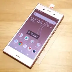 XPERIA XZ1 SOV36(P)液晶保護ガラス付 SIMロック解除済