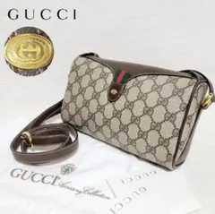 【美品】グッチ ショルダーバッグ シェリーライン GG柄アクセコ GGスプリーム