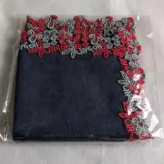 近沢レース ハンカチ リンゴベリー限定色
