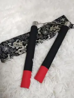 ヌンチャク 初心者向け 練習用 【ブルースリー同型】専用収納袋付き