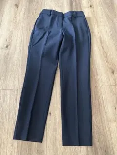 美品！PLST プラステ　ブラッシュドバックスティックパンツ　XXS ネイビー