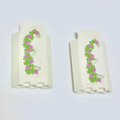 LEGO レゴ　白い城壁×2