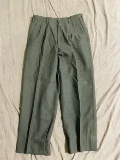 Y’s for men cropped 2tuck ウール