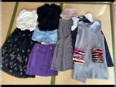 「断捨離価格」洋服まとめ売り スカート ワンピース