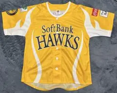 SoftBank Hawks ユニフォーム 黄色　S