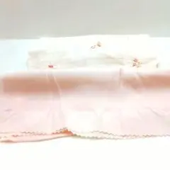 帯揚げ　桜色　絞り