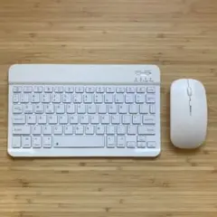 新品未使用　Bluetooth キーボード＋マウス　ホワイト　ワイヤレス　無線