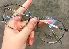 丸メガネ●伊達メガネ●めがね お洒落 プチプラ 男女兼用 韓国 シンプル 激安