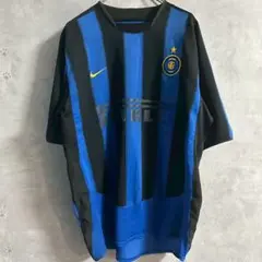 2003-04 NIKE ナイキ intel インテル ゲームシャツ 半袖