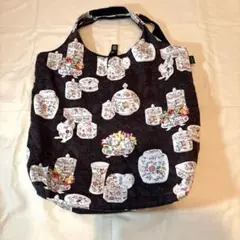 MINTON ミントン　花柄 ティーセット柄 トートバッグ