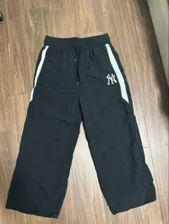 MLB 黒 ジャージパンツ LL