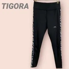 TIGORA ランニングスパッツ　スポーツウェア　レディース　黒/M