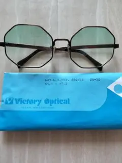 デッドストック VICTORY OPTICAL 八角形 オクタゴン 眼鏡 メガネ