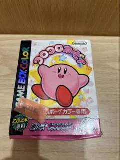 星のカービィ ゲームボーイカラー ソフト センサーカートリッジ　動く　任天堂