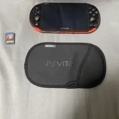 ジャンク品　PlayStation®Vitaブラック/レッド マイクラ付き