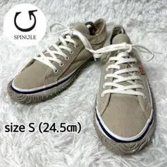 【極美品・未使用級】SPINGLE SP-1057スニーカー 24.5cm S
