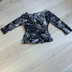 社交ダンス ドレス 衣装 模様 上のみ