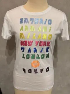 EMPORIOARMANI エンポリオアルマーニ　ロゴTシャツ　ギャル　ピチT