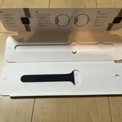 Apple Watch 純正 スポーツバンド45mm S/M黒　未使用品×空箱