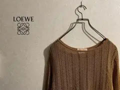 LOEWE - ロエベ コットン×ナイロン ニット レディース マルチカラー アーガイル ロエベ コットン×ナイロン ニット レディース マルチカラー