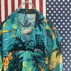 COLOURS OF THE CARIBBEAN アロハシャツ M