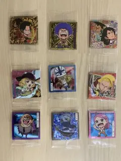 ワンピース　ウエハース　シール　9枚